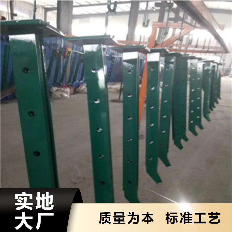 白钢栏杆工厂实拍