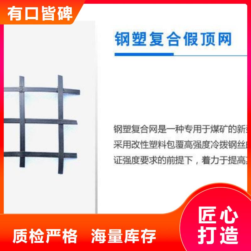 矿用钢塑复合假顶网_双向拉伸塑料格栅保障