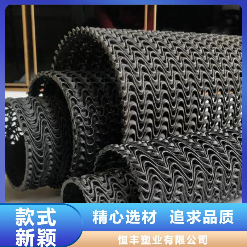 硬式透水管_【HDPE土工膜】产品实拍