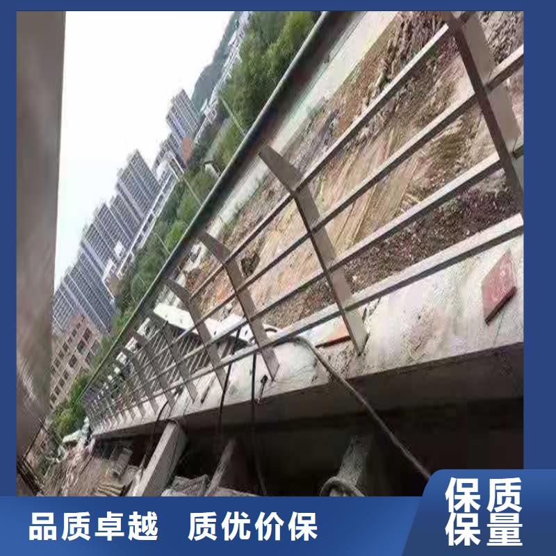 中央道路栏杆来厂考察按客户要求生产定制
