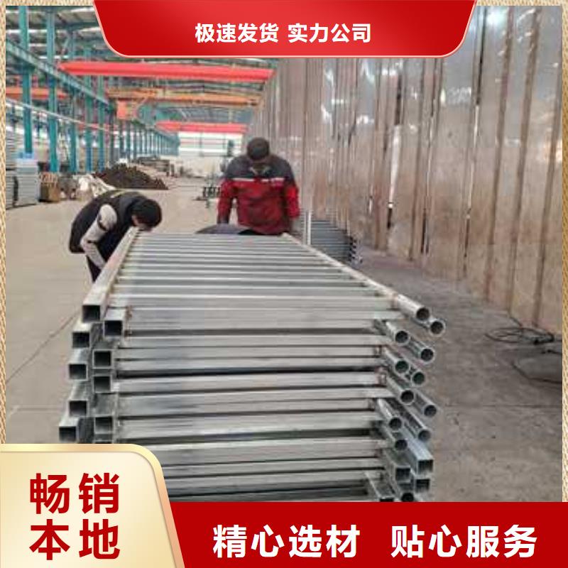 专业销售金属梁柱式中央防撞护栏-大型厂家