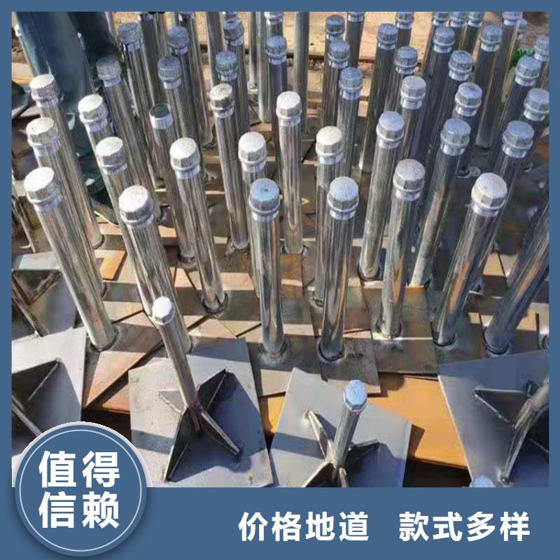 桩尖注浆管-护栏立柱生产型