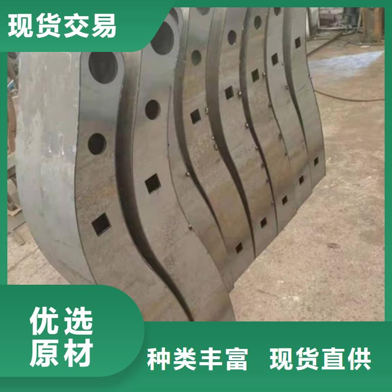 不锈钢河道护栏便宜优惠又好安装
