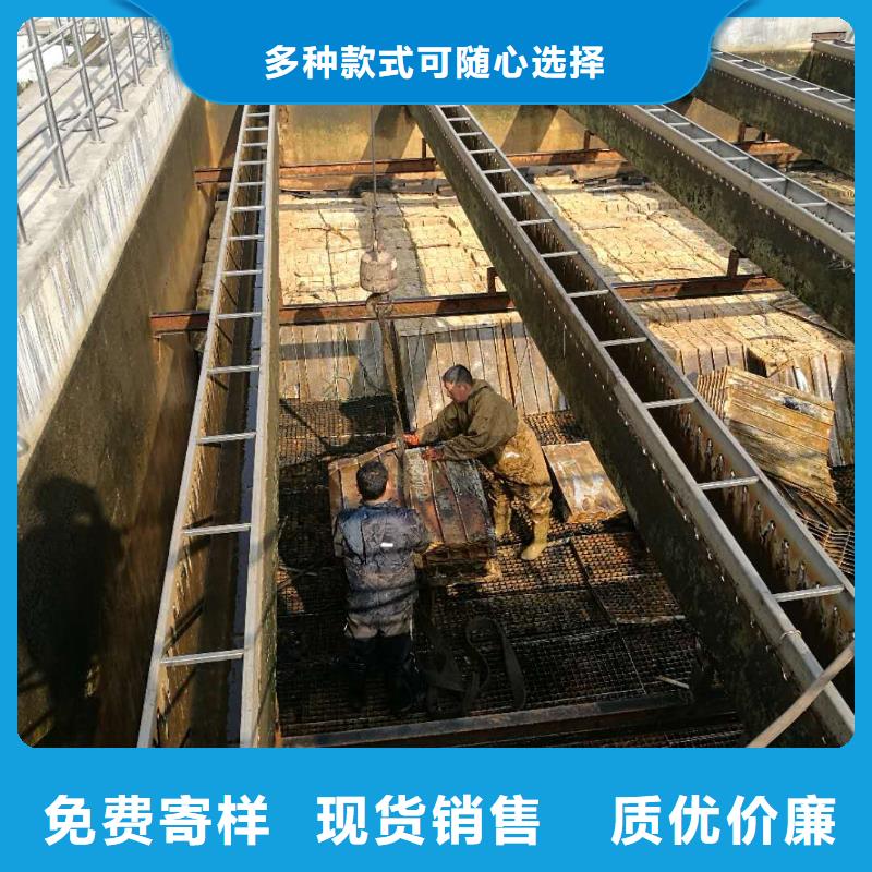 电厂沉淀池斜管安装调试