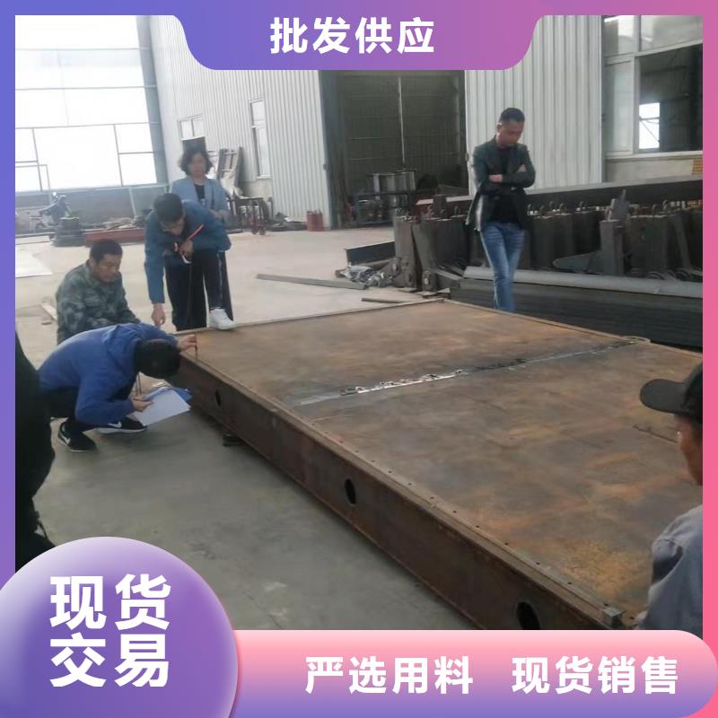 合页钢坝防汛铸铁闸门安装方法