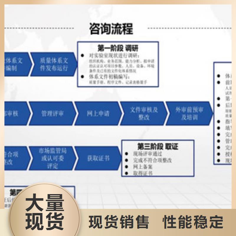 CMA/CNAS认证需要多少费用