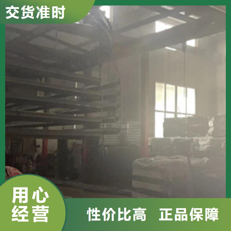 有现货的喷塑不锈钢护栏立柱厂家
