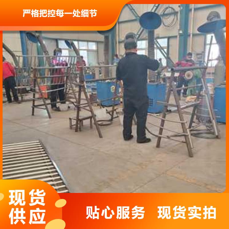 不锈钢碳素钢复合管桥梁护栏产品实物图