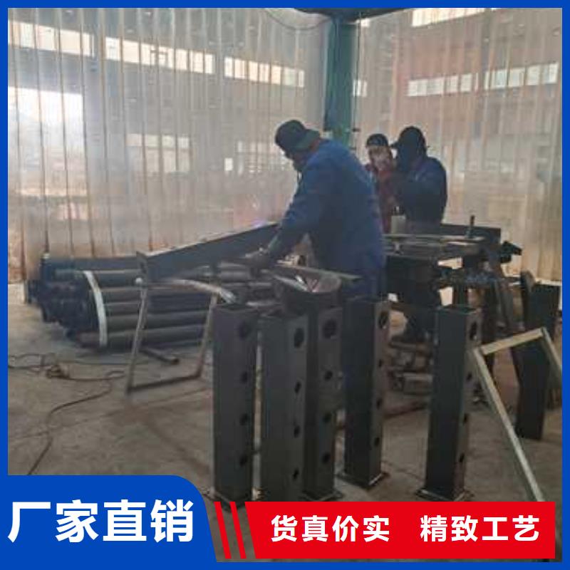 不锈钢碳素钢复合管桥梁护栏图片-厂家
