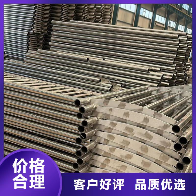 优选：桥上不锈钢复合管栏杆基地