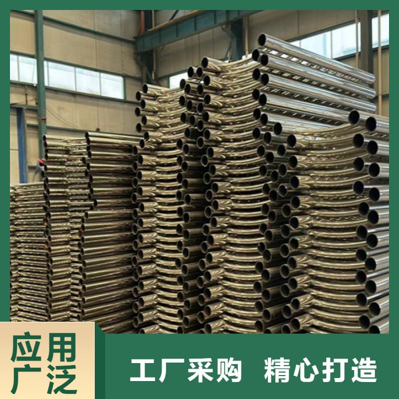 304不锈钢复合管桥梁护栏-304不锈钢复合管桥梁护栏到厂参观