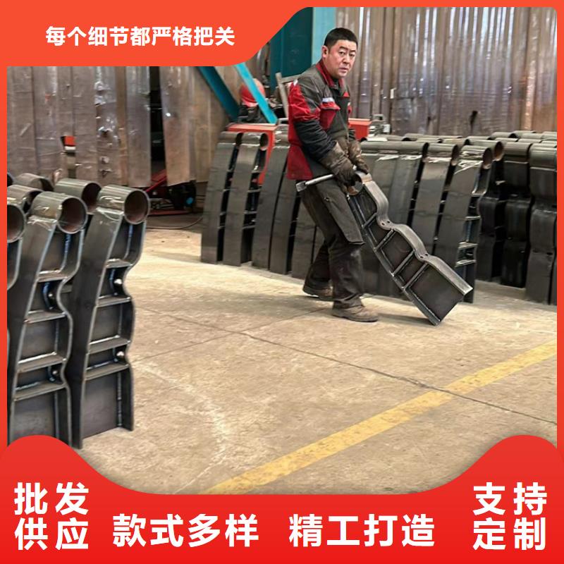 喷漆桥梁灯光栏杆价格