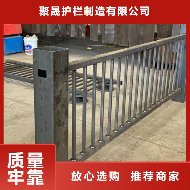 喷漆不锈钢人行道护栏真诚的服务