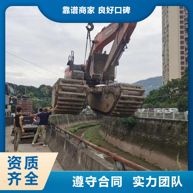 水上漂浮挖机出租客户信赖