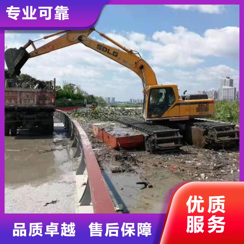 水陆两栖打桩机出租价格美丽