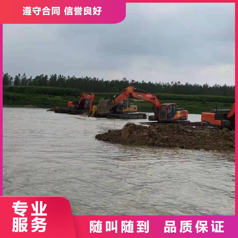 水陆两栖打桩机出租价格美丽