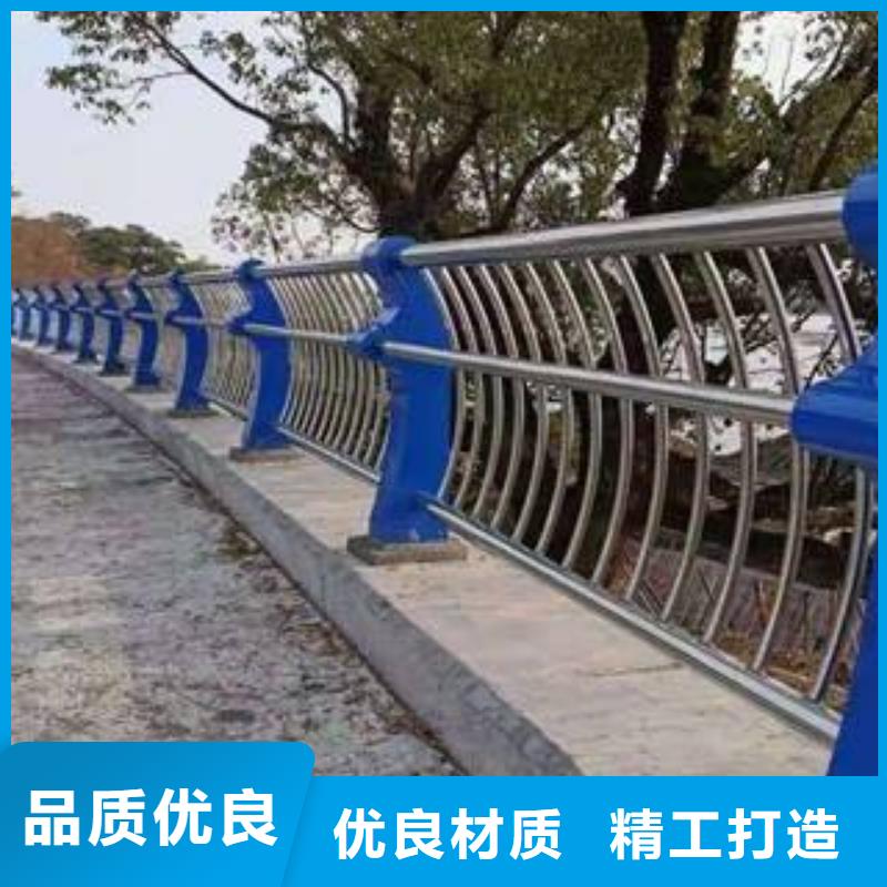 河道护栏热镀锌立柱今日新品
