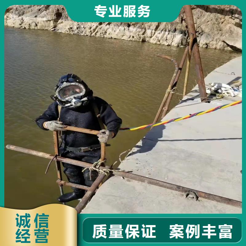 水下作业水下探测仪团队