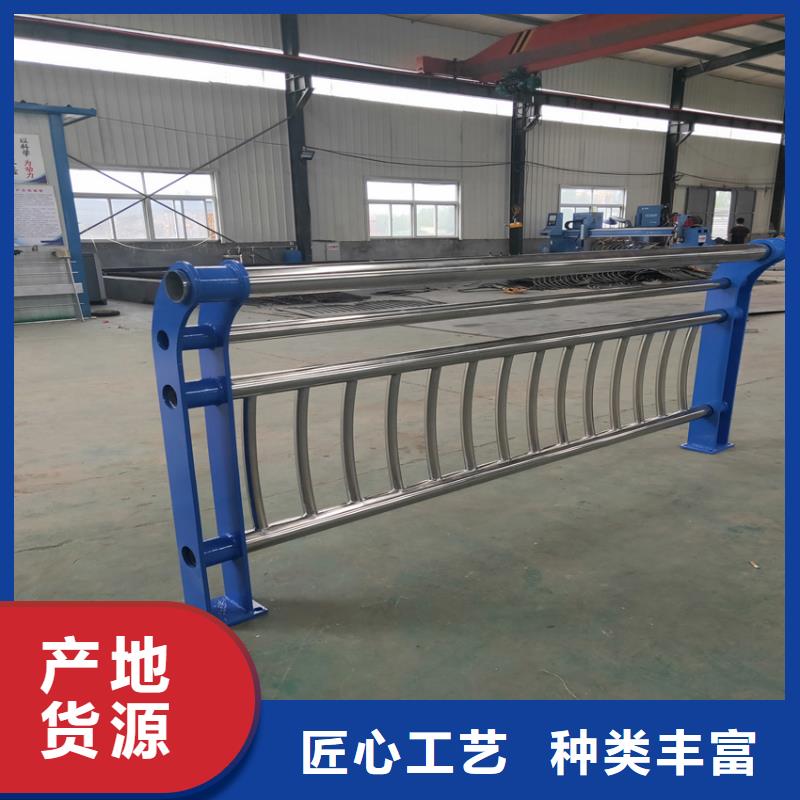 不锈钢桥梁栏杆按CAD加工制作不锈钢复合管景观护栏