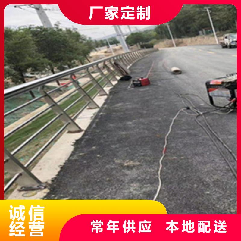 河道护栏可设计生产不锈钢桥梁栏杆