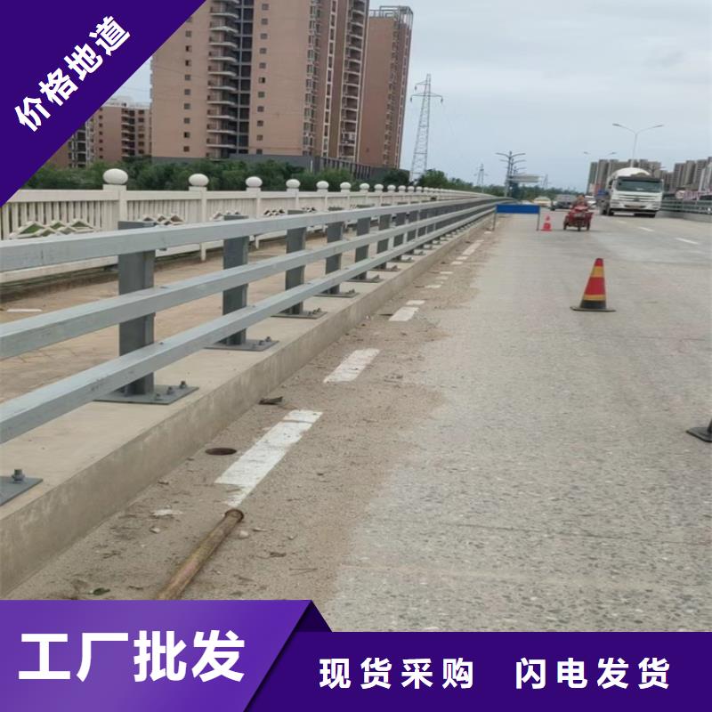 防撞路护栏三横梁防撞栏杆一站式采购