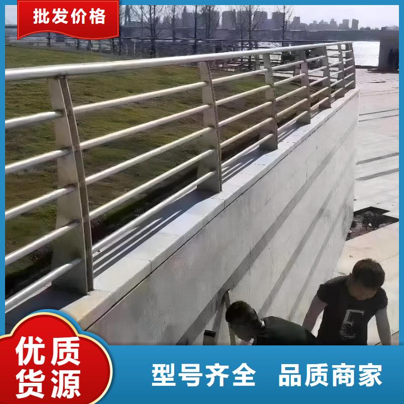 河道护栏桥梁防撞栏杆立柱注重细节