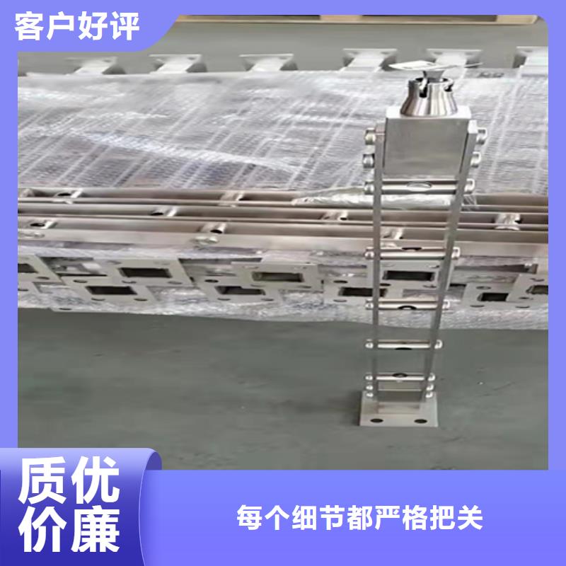 【不锈钢复合管人车分流栏商家直供】