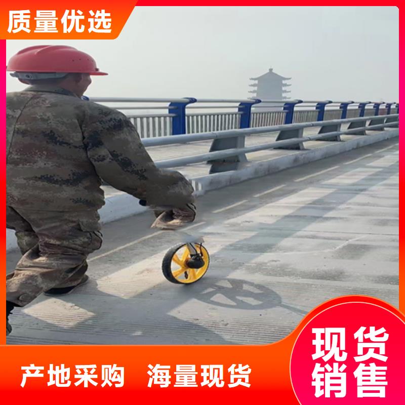 【不锈钢复合管人车分流栏商家直供】