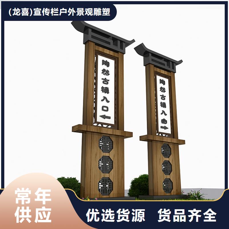 公园停车场导视牌施工团队