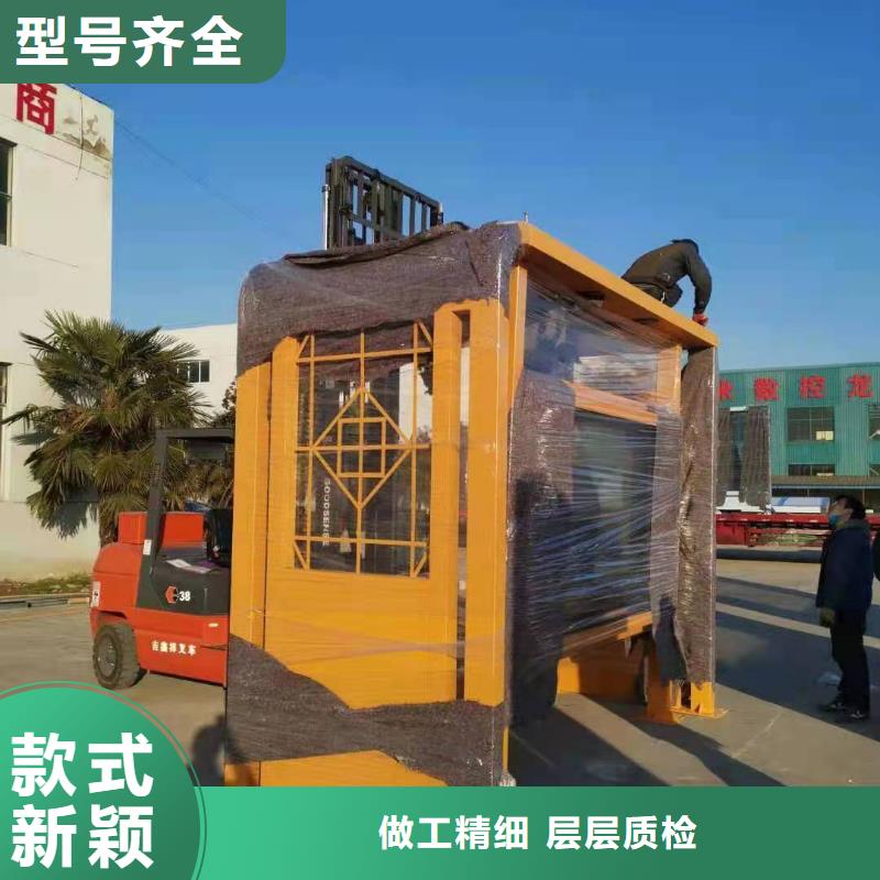 滚动灯箱候车亭来图定制