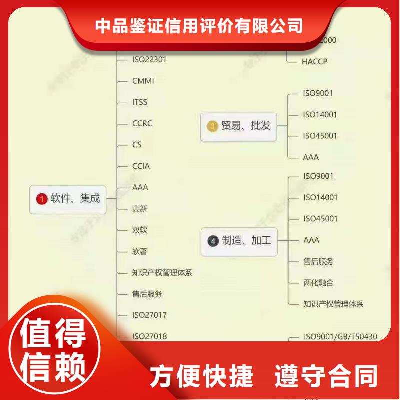 ISO认证企业5星服务体系认证实力公司