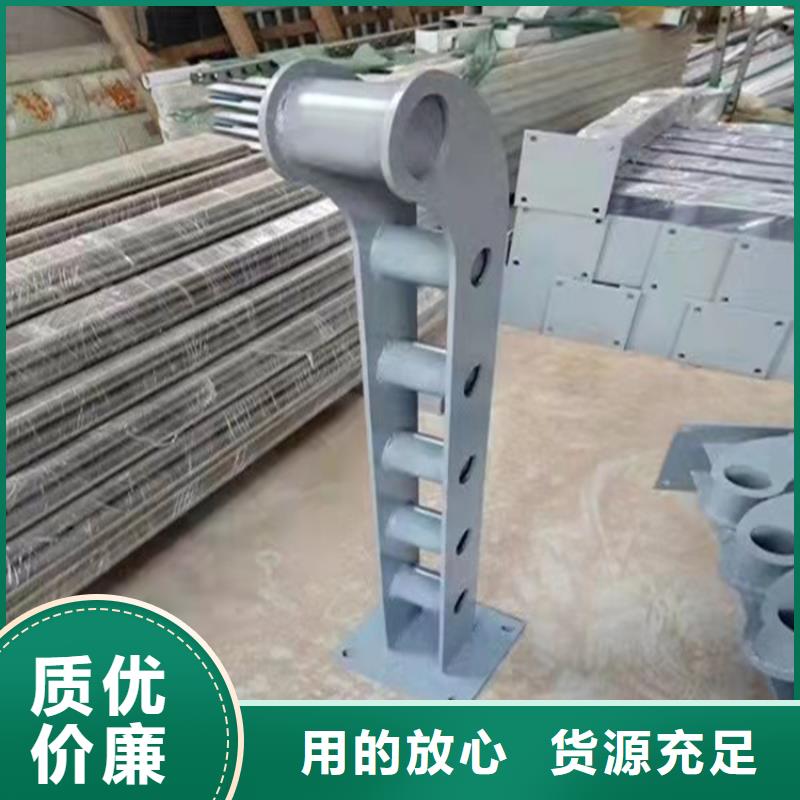 不锈钢复合管河道景观护栏图片