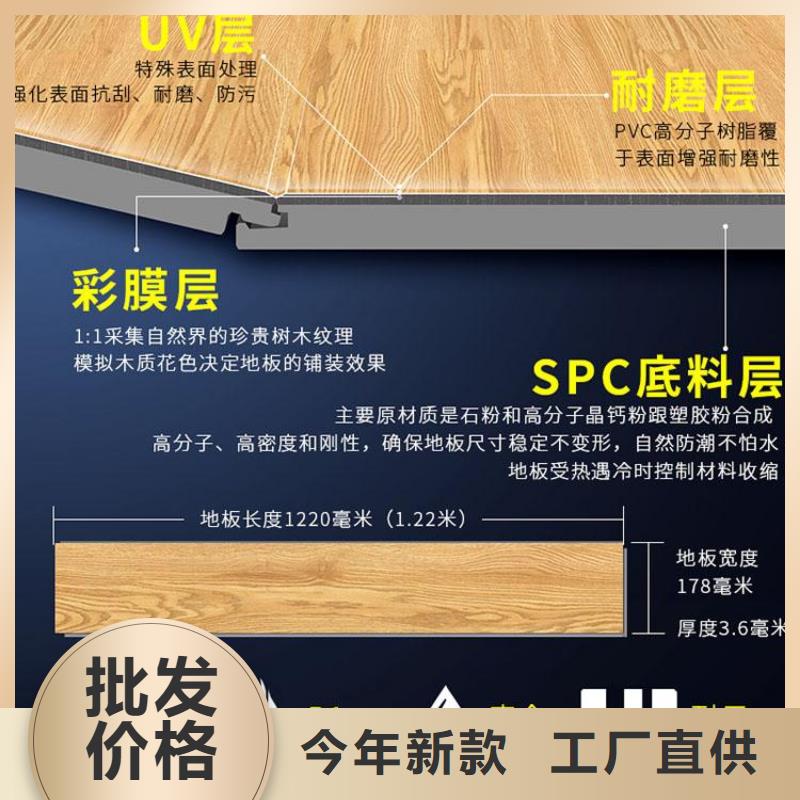 6毫米厚石塑地板发货快