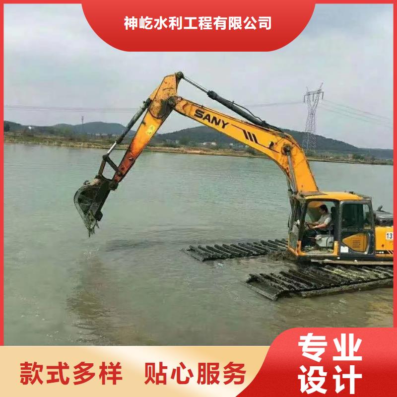 河道清淤挖掘机出租量大包邮