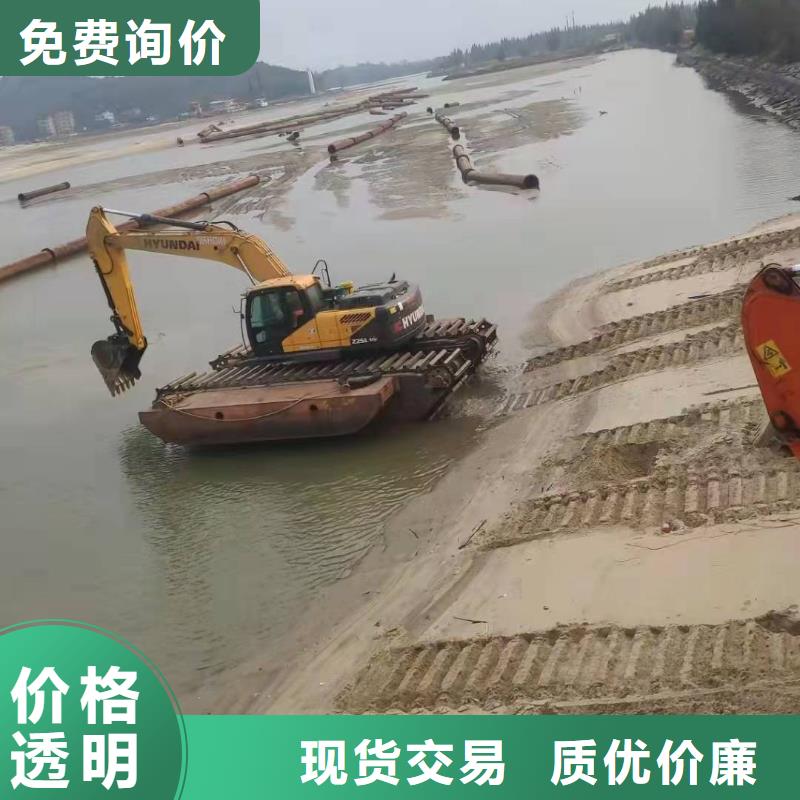 清理河道的挖掘机出租租赁正规厂家