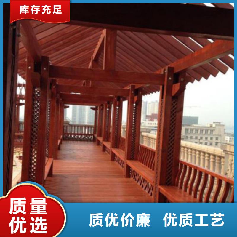 青岛的崂山区防腐木木栈道