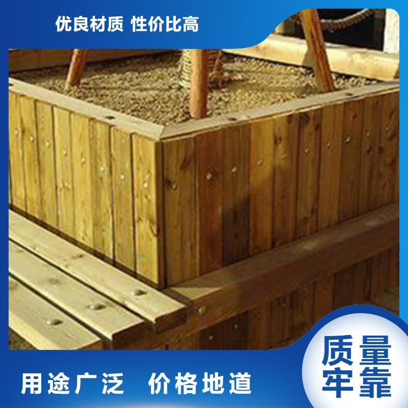 防腐木别墅材料接单报价快青岛的西海岸新区