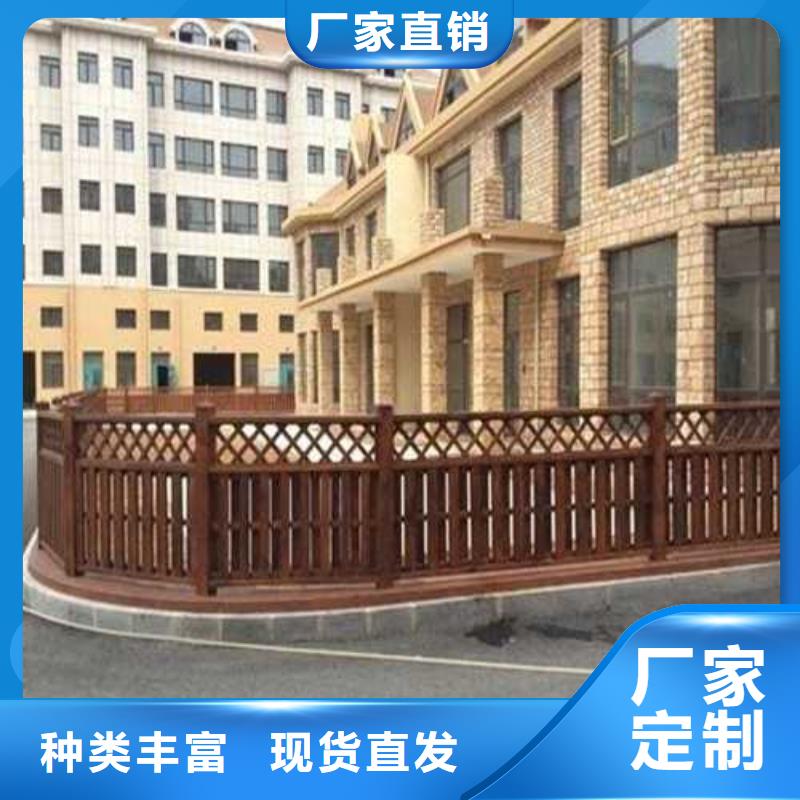 防腐木廊架造型多胶州市