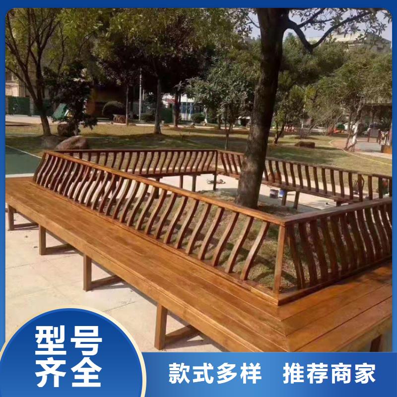 青岛平度庭院景观防腐木工程施工