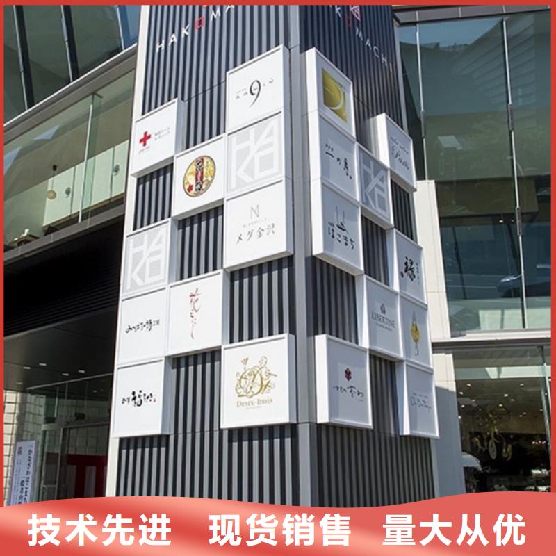 精神堡垒导视牌本地厂家