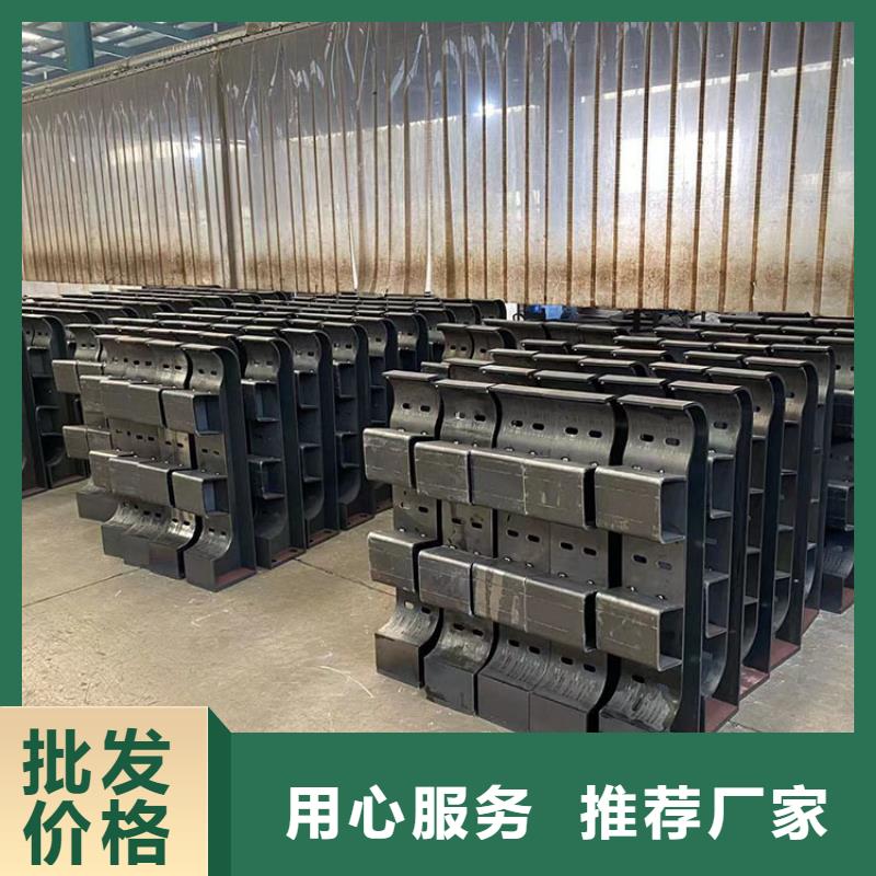 桥梁不锈钢防撞护栏来厂实地考察
