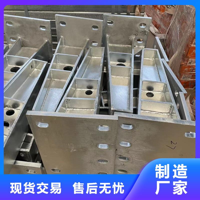 不锈钢复合管人行道护栏工期短