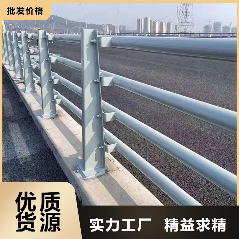 不锈钢复合管河道景观护栏鼎森制造