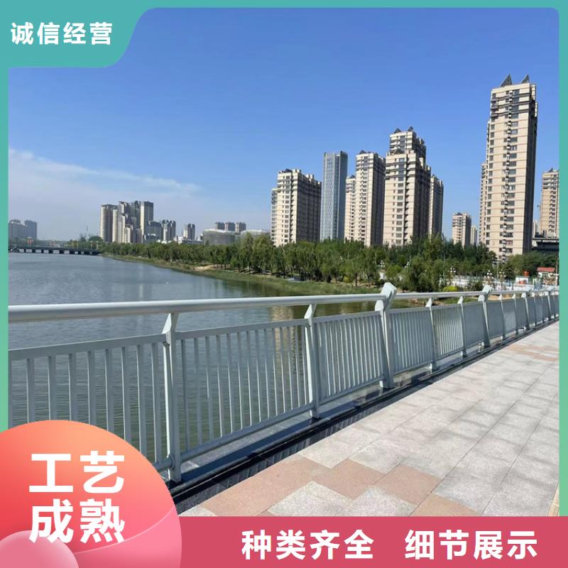 专业厂家直销钢河道护栏