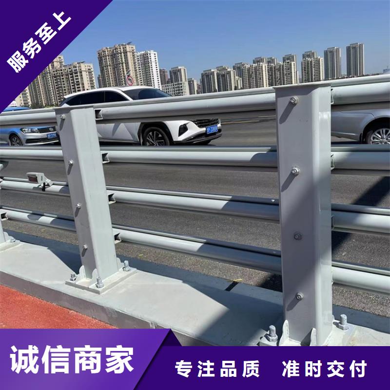 桥梁钢板立柱送货上门
