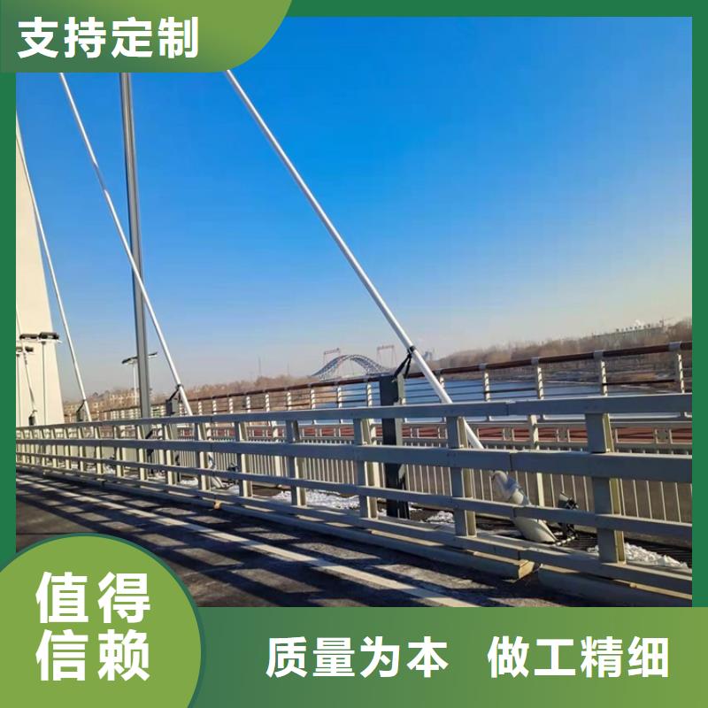 桥梁用Q235钢板立柱免费定制