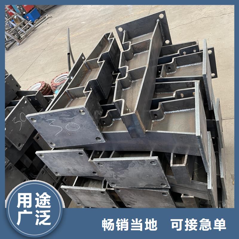 201不锈钢复合管护栏河道防撞栏杆匠心制造