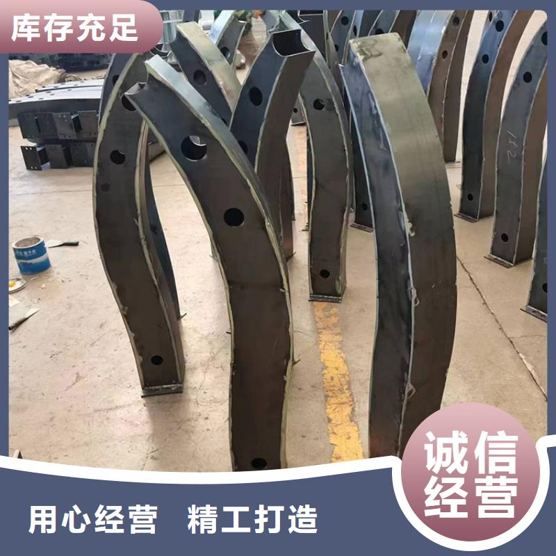 桥梁用Q235钢板立柱