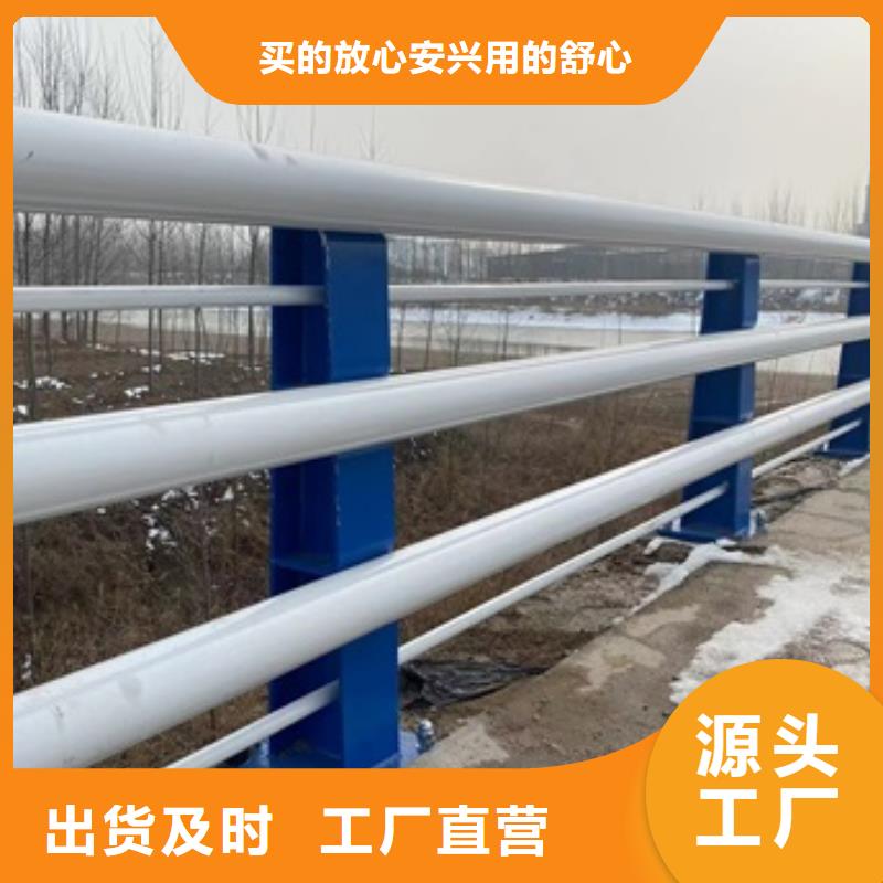 涞源县道路护栏款式多样