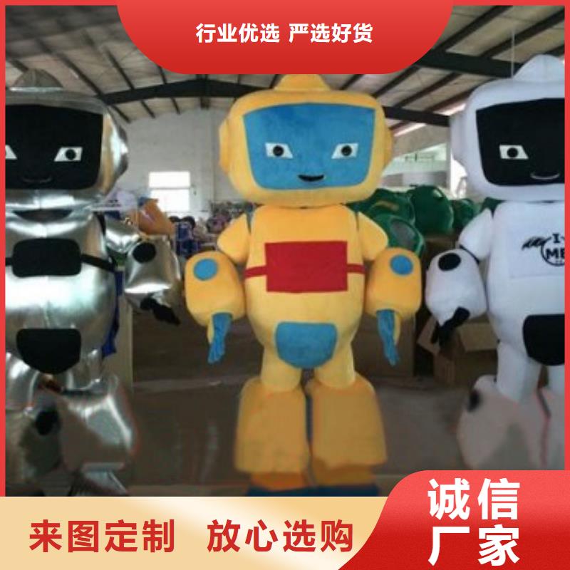 广东广州卡通行走人偶定做厂家/超大毛绒玩具订做